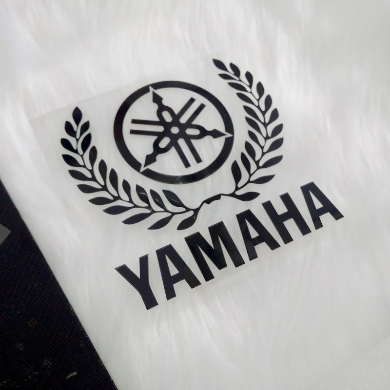 Tem decal Bông lúa YAMAHA Loại lớn dán xe ( giá 1 tem )