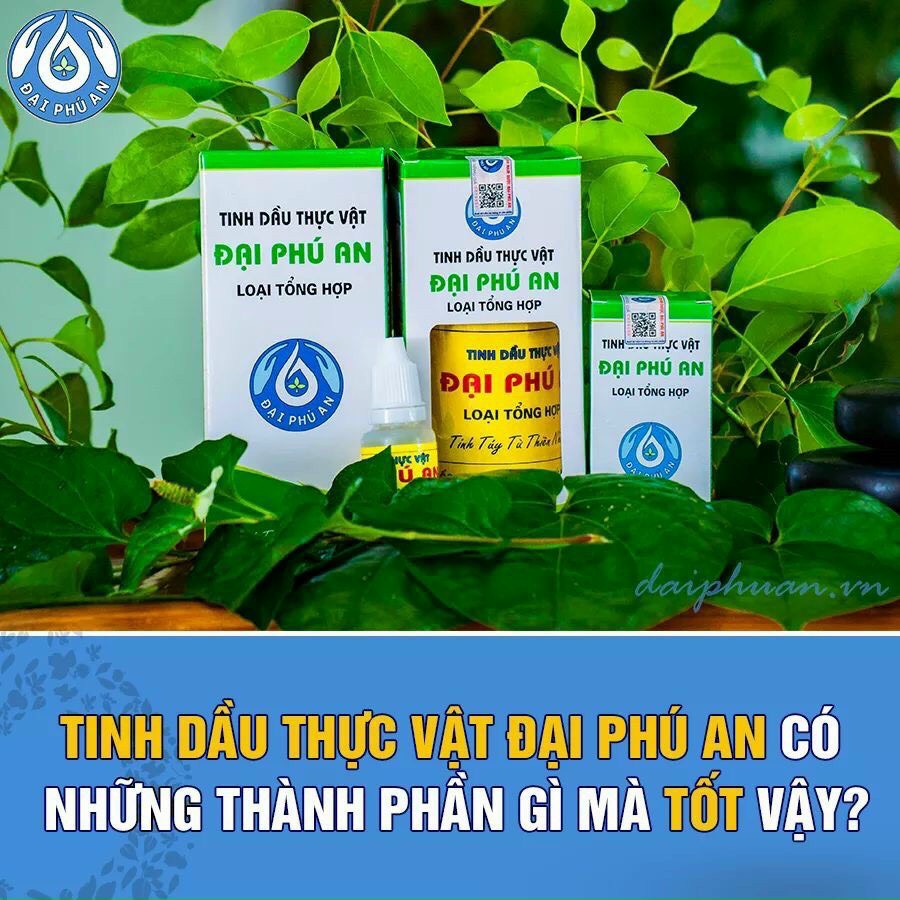 TINH DẦU THỰC VẬT ĐẠI PHÚ AN 15ML ( Chính hãng )
