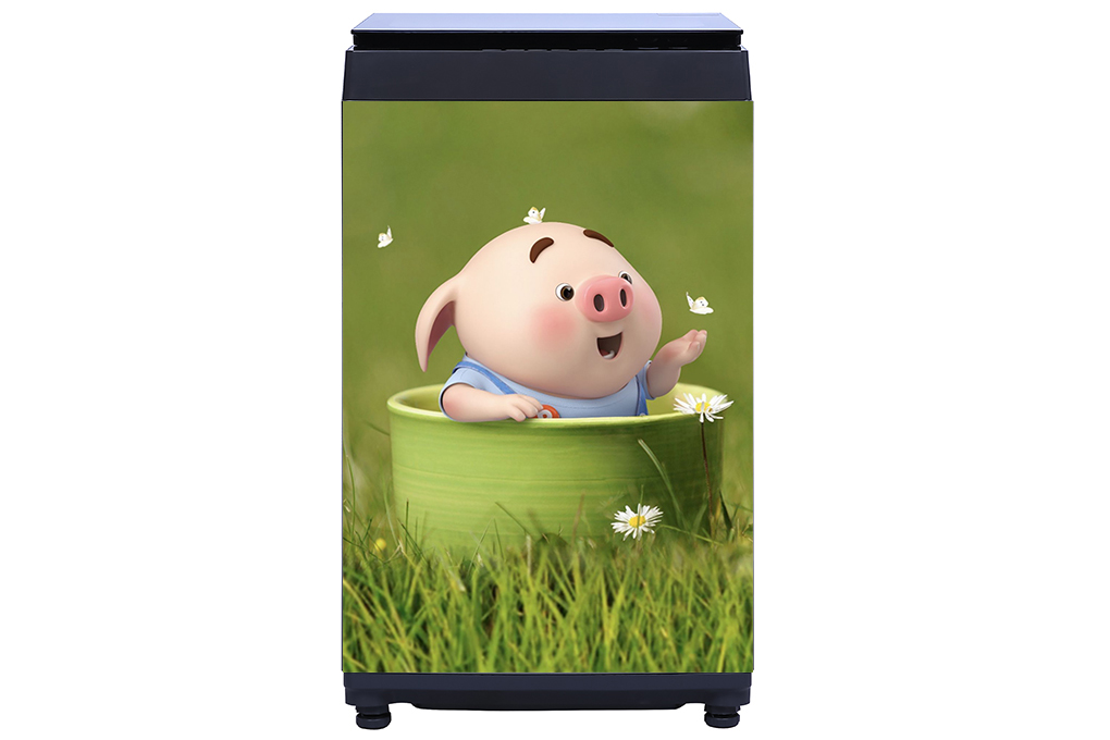 Decal dán máy giặt chất liệu cao cấp- Pig 2022