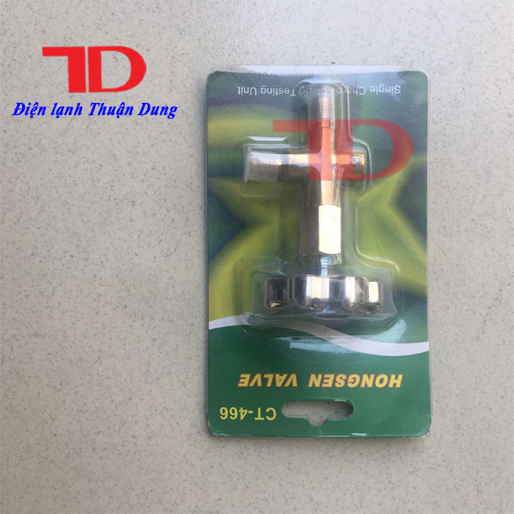Tay vặn van đồng hồ sạc gas thay thế