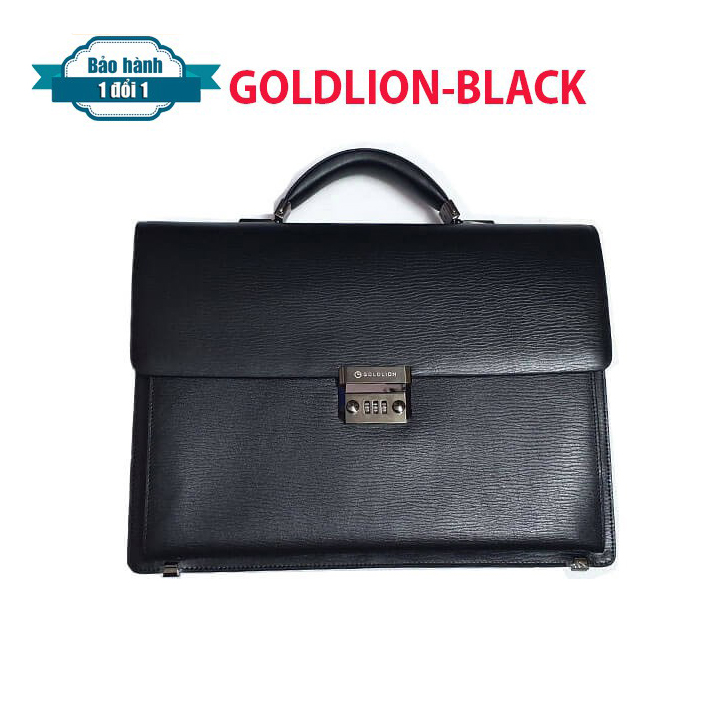 Cặp xách khóa số Goldlion cặp da nam công sở