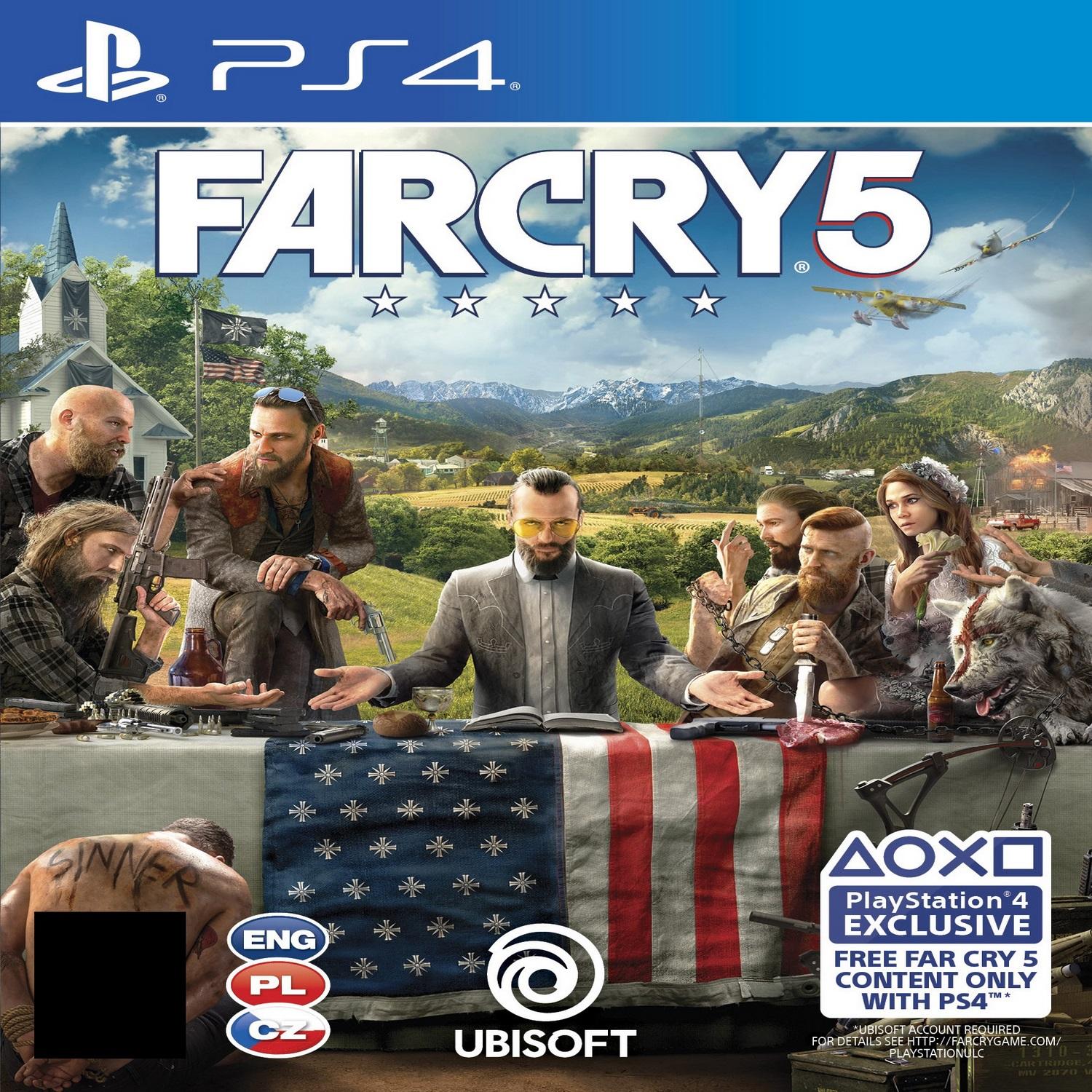 Đĩa game ps4 - far cry 5