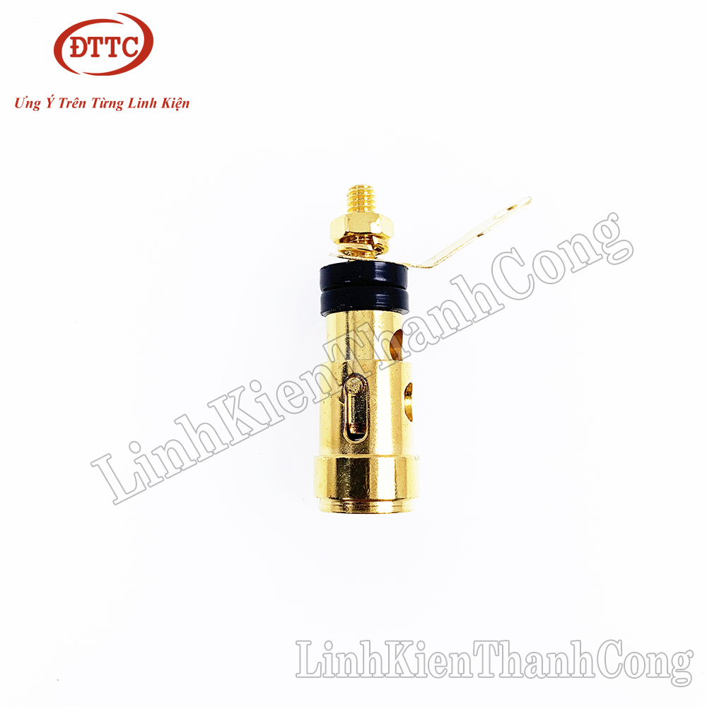 Jack Loa Dạng Nhấn 4mm (Đỏ + Đen)