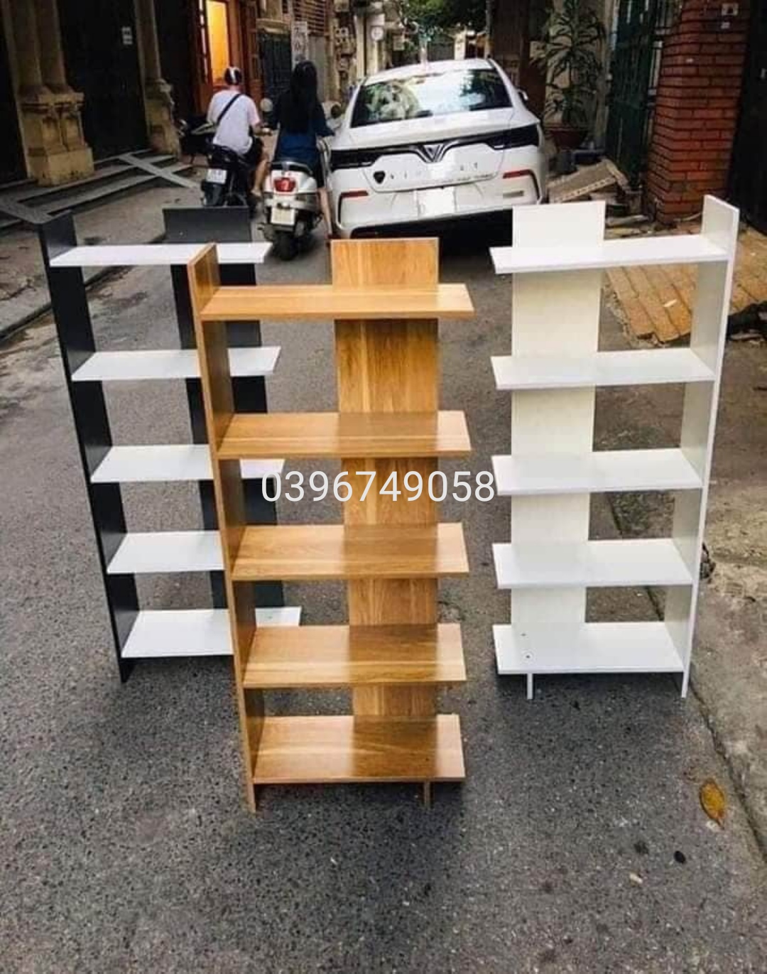 Kệ Sách Gỗ 5 Tầng Đa Năng Lắp Ghép