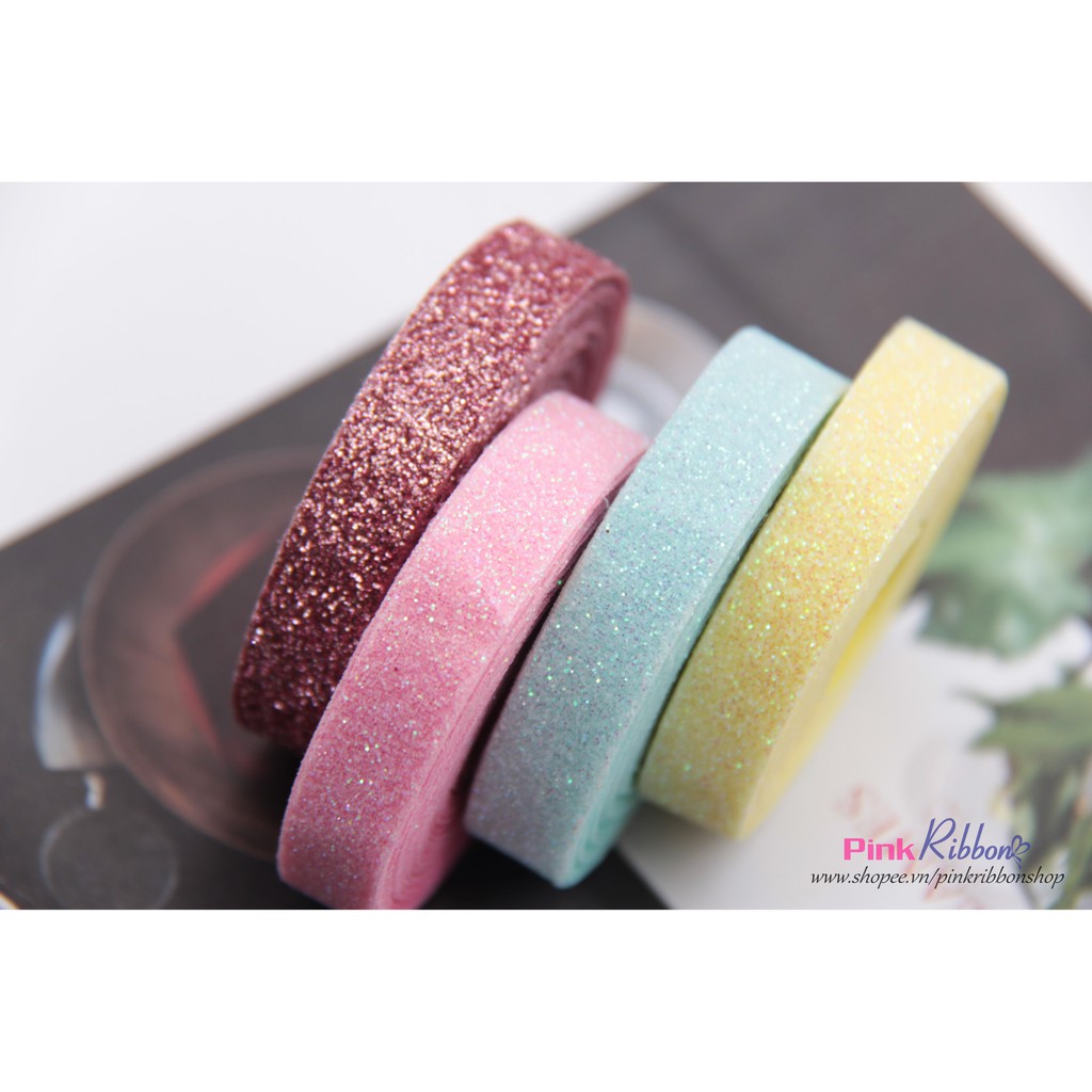 Cuộn 4M - Dây nhũ 1cm loại mỏng