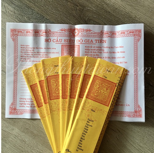 Bộ sớ cúng ngày tết (8 ngày)