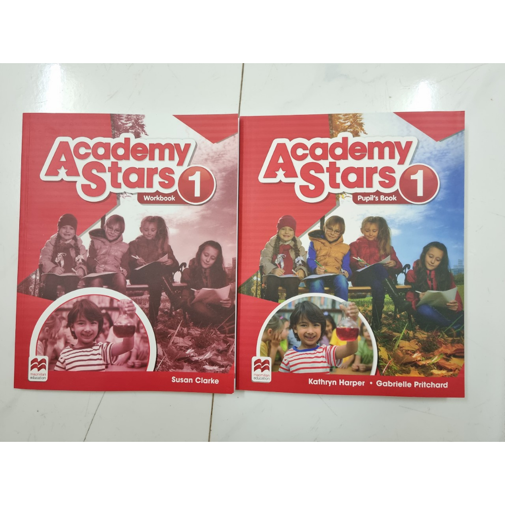 Bộ học tiếng anh Academy Stars ( Bộ 2 cuốn)