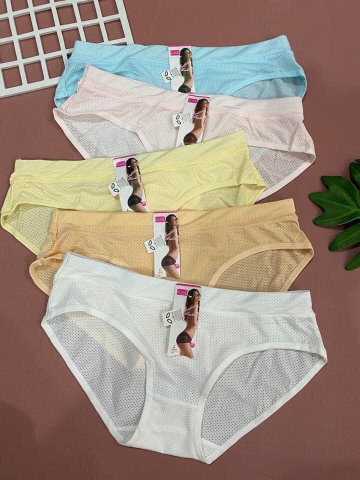 Sét 05 quần lót thông hơi big size 60-75kg mã 811