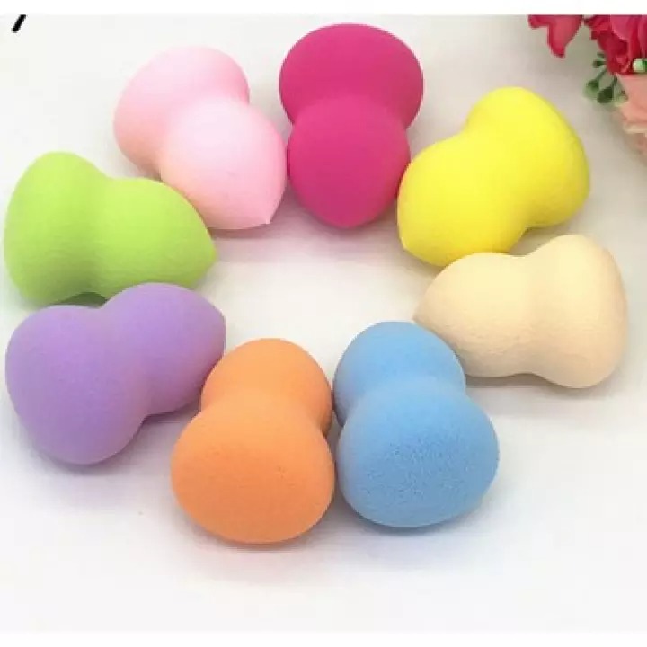 [free ship] Bông mút trang điểm, đánh phấn - mút tán kem nền 3D