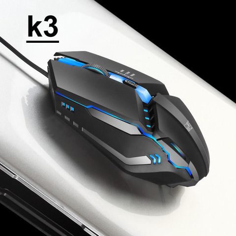 Chuột có dây chuyên game K2- K3 led 7 màu (BH 12T)