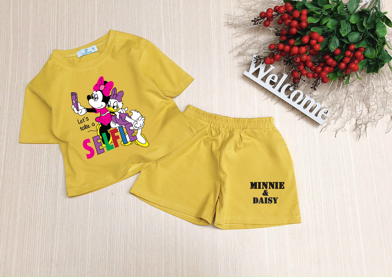 Bộ đồ cho bé gái Minnie & Daisy từ 8kg đến 25kg