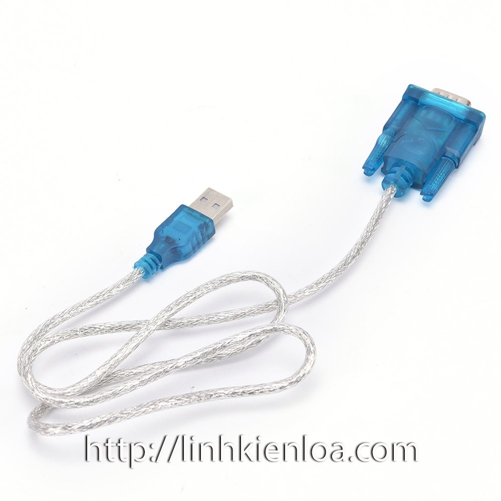 Cáp chuyển và Jack chuyển USB ra Cổng COM (RS232)