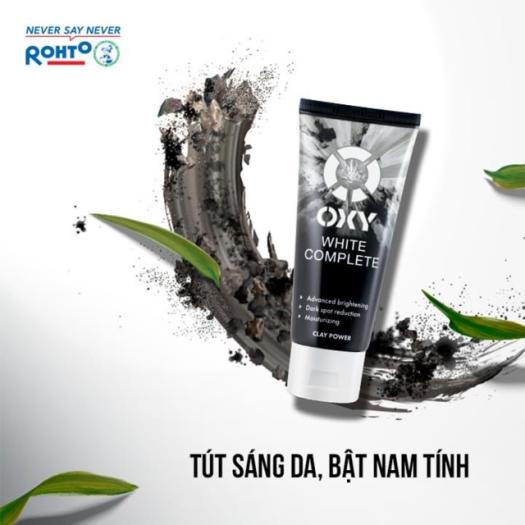 Sữa rửa mặt Oxy White Complete đất sét trắng 100g