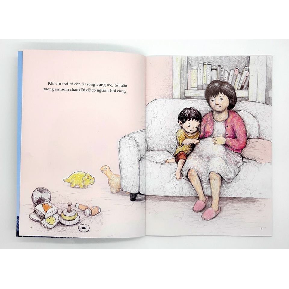 Sách - Chờ đợi thiên sứ - Thế giới của em trai