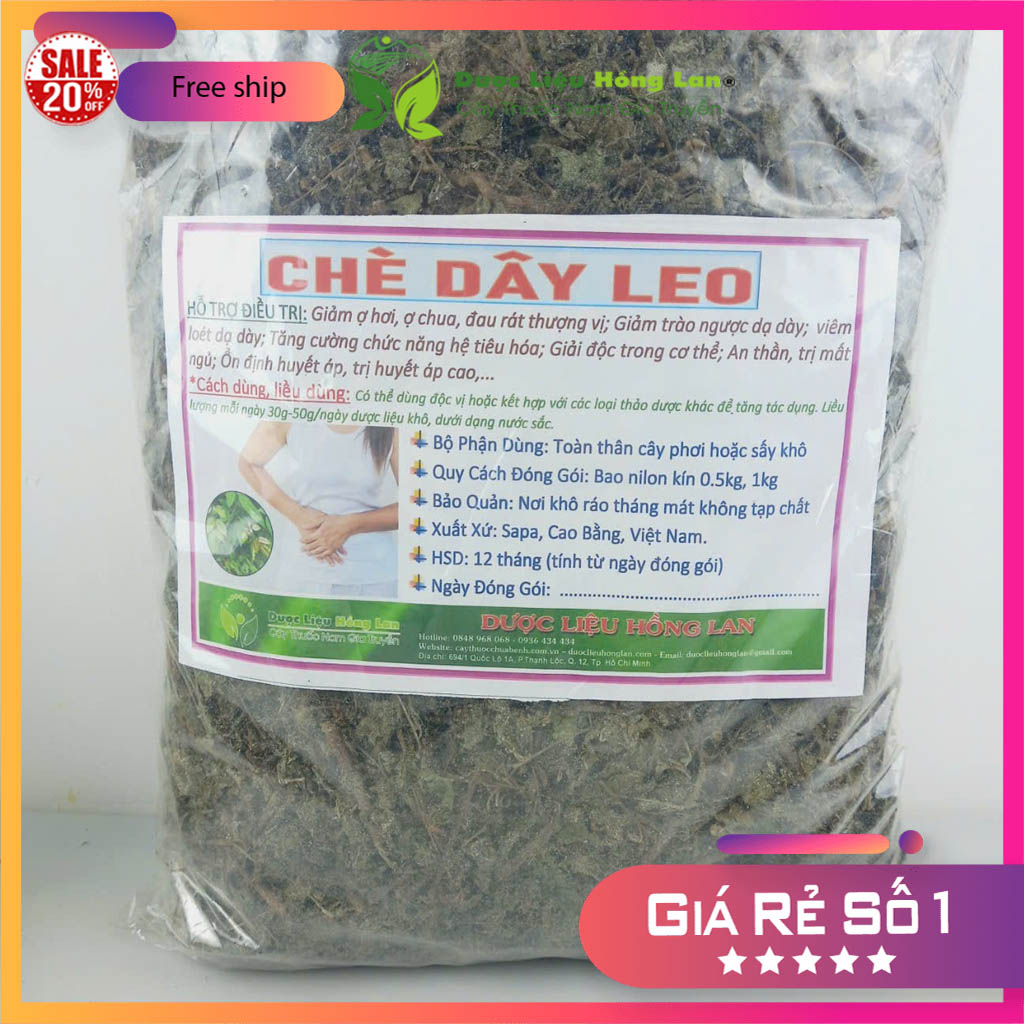 [FreeshipMAX] [HCM]Chè Dây Leo khô đóng gói 1kg