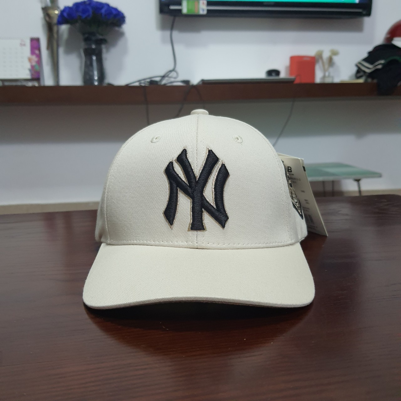 Hat NY embroidery high-end form đẹp personality (hy)