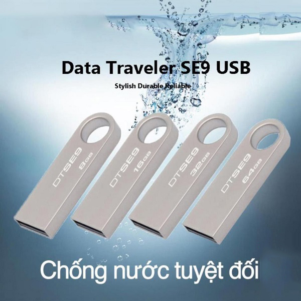 USB 64GB KINGSTON SE9 Vỏ Thép