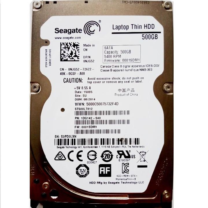 HCM Ổ cứng HDD Laptop 500G-BH 12 THÁNG