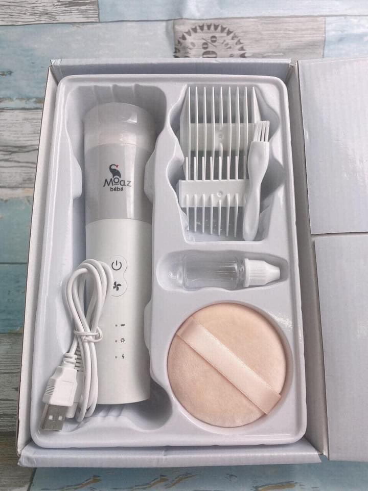Tông đơ cắt tóc cho bé Moaz bebe