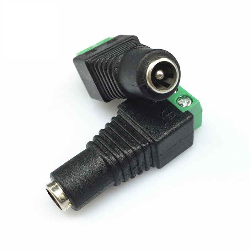 Jack sạc DC 5.5x2.1 / 5.5x2.5 đực/cái (vít ốc)