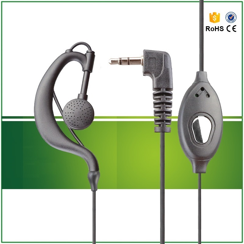 Tai nghe bọc dù 1 chân bộ đàm Motorola GP600 & Kenwood TK-3102S / TK3102S