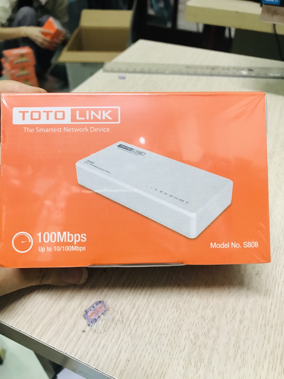 Bộ chia mạng Totolink 8 cổng S808 tốc độ 10/100Mbps