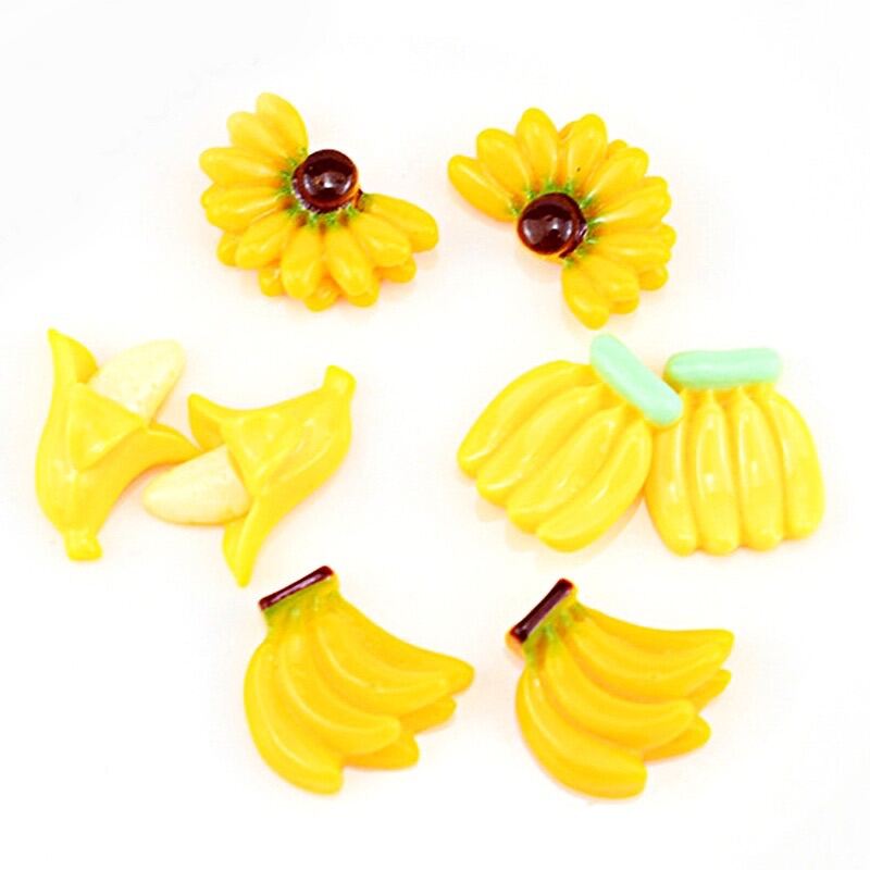 Charm chuối lột vỏ, nải chuối