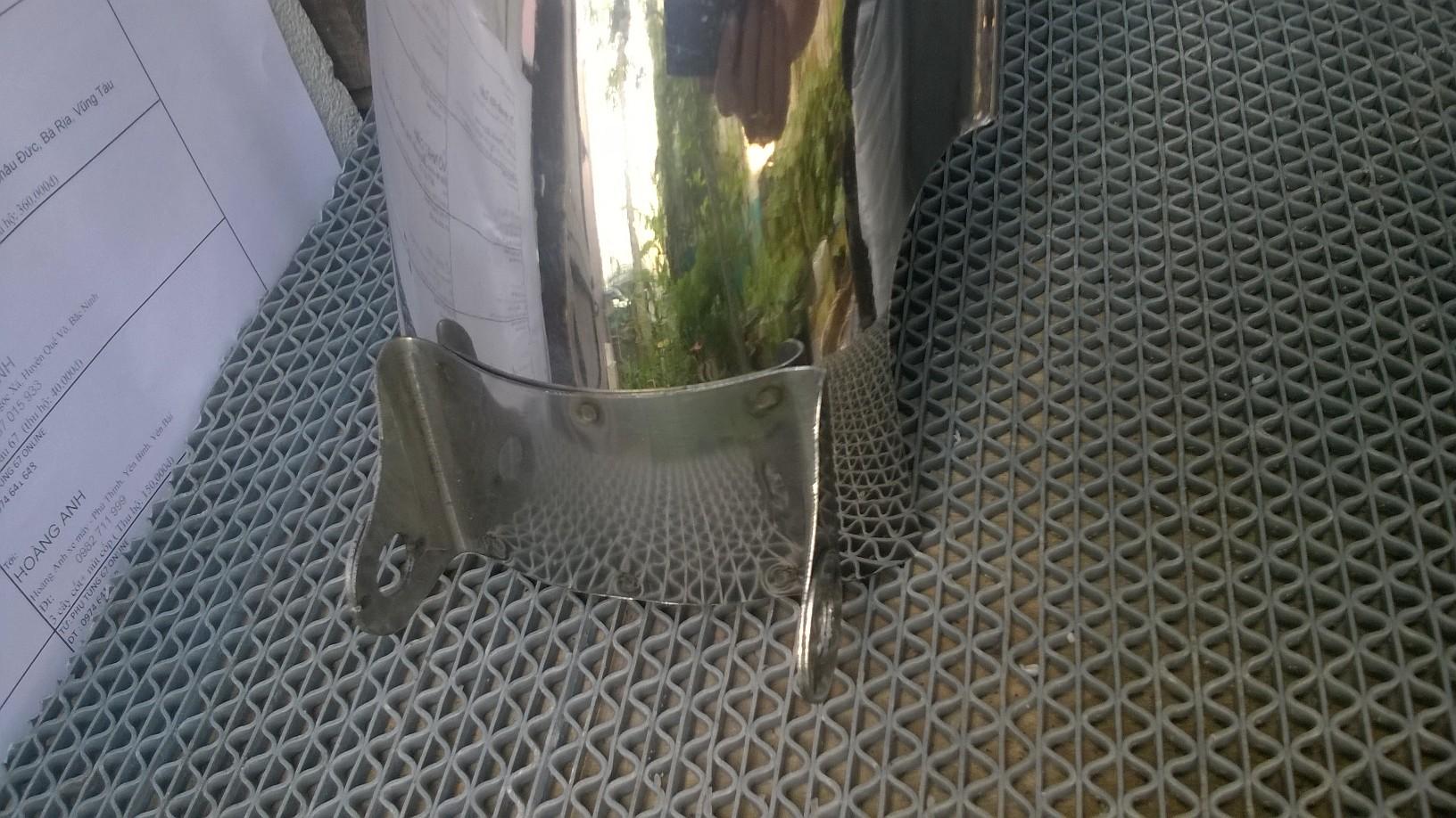 dè sau honda 67-68 và các dòng tương tự bằng inox