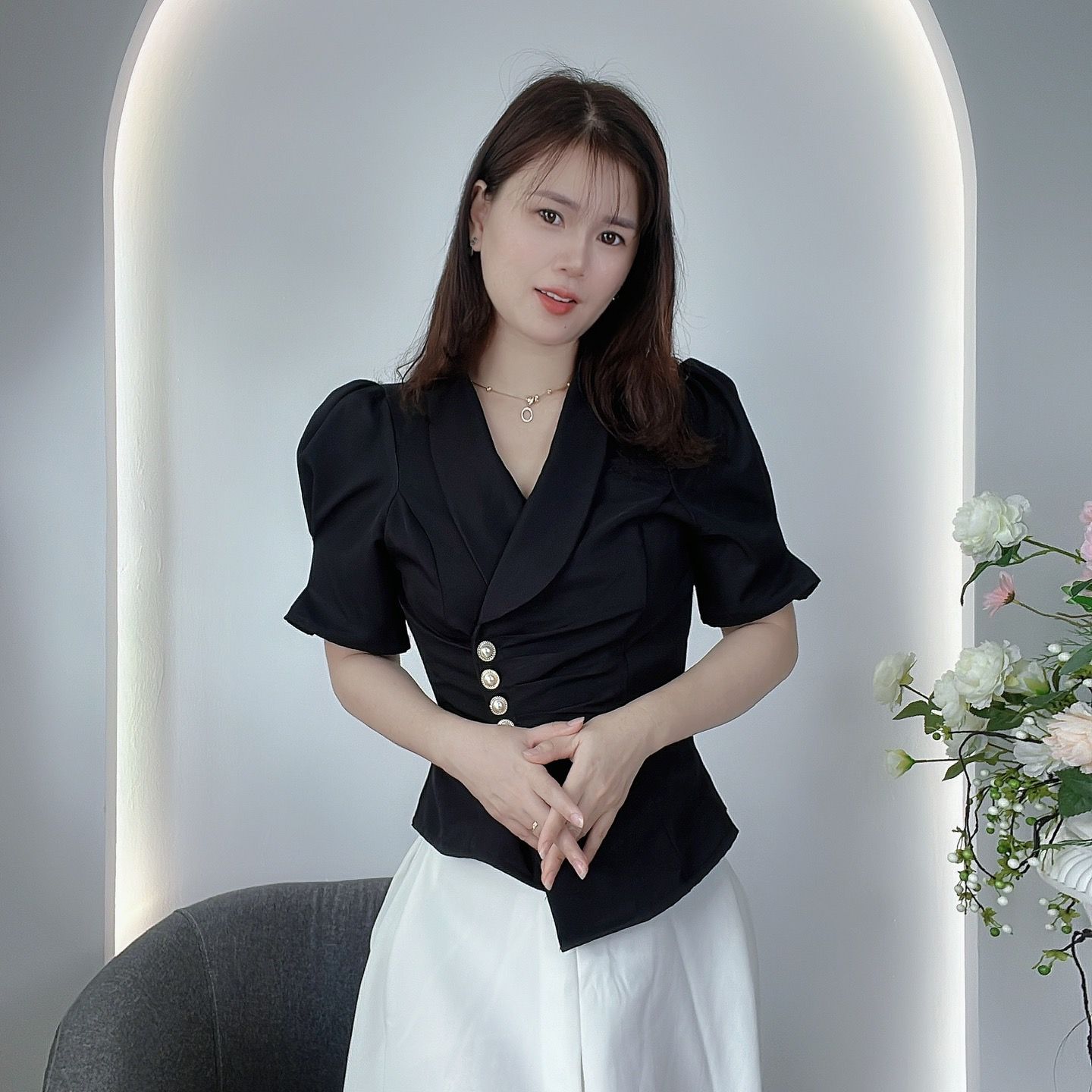 PLUM11- ÁO PLUM CÔNG SỞ SANG TRỌNG