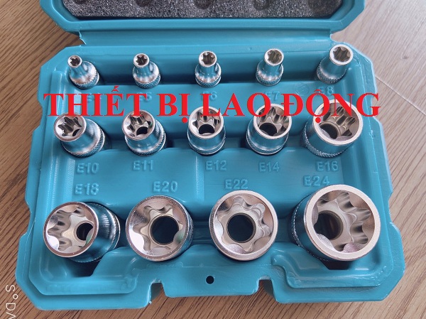 Bộ 14 đầu tuýp loại E Total THKTETS0114