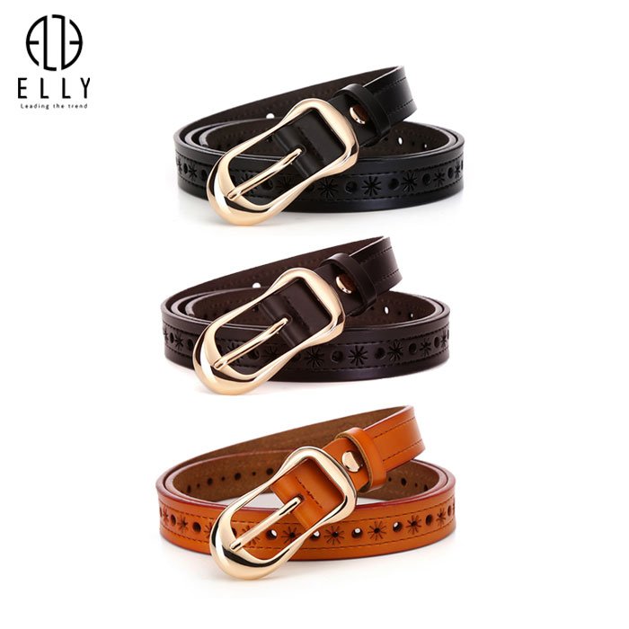 Dây lưng nữ cao cấp da thật ELLY – ED23