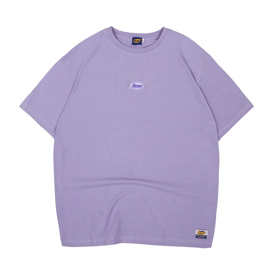 Áo thun nữ form rộng nhiều màu pastel DKMV Tee Basic Rubber Tag | K09-T1