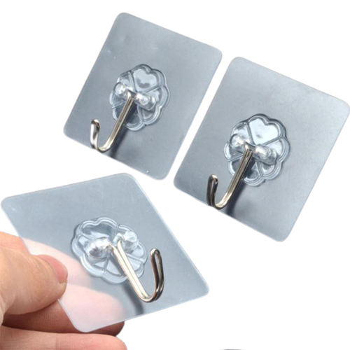 Combo 10 móc dính, siêu chắc, móc dính trong suốt_giá rẻ