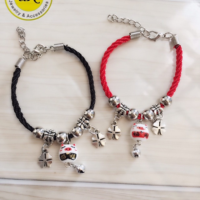 Vòng tay HandMade heo gốm sứ