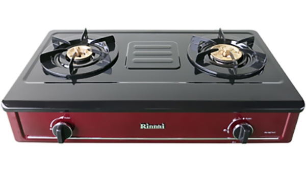 BẾP GAS DƯƠNG RINNAI B274SR(EB)-MÀU ĐỎ-HÀNG CHÍNH HÃNG 100%