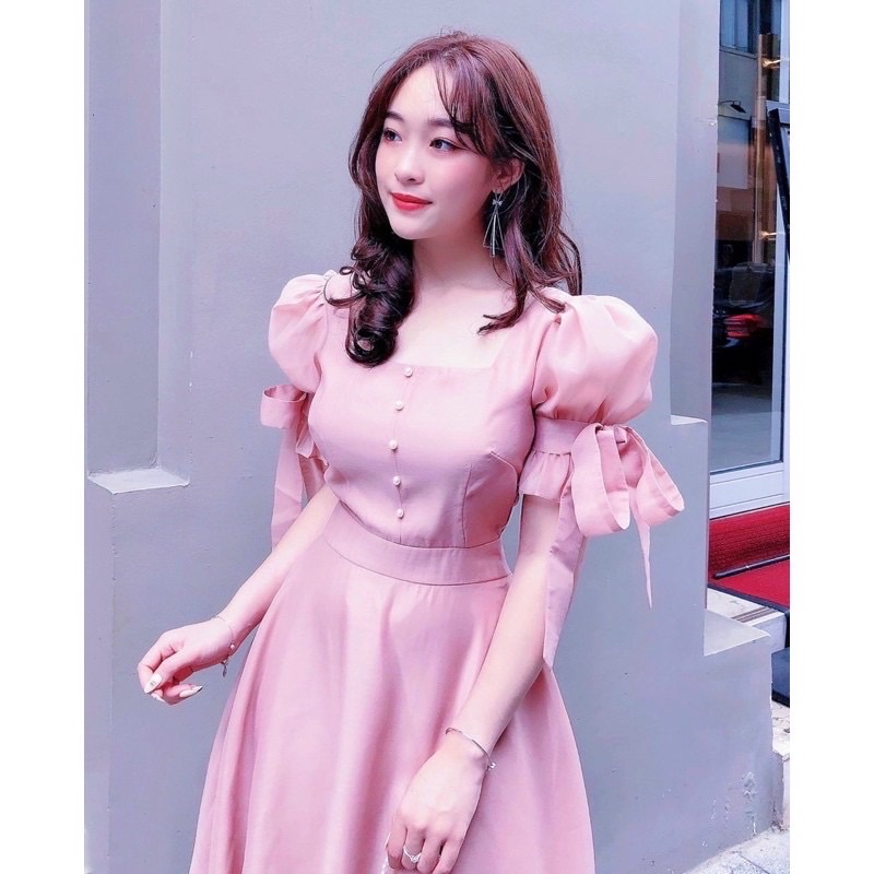 ĐẦM XÒE TAY NƠ (có ảnh thật) MS86
