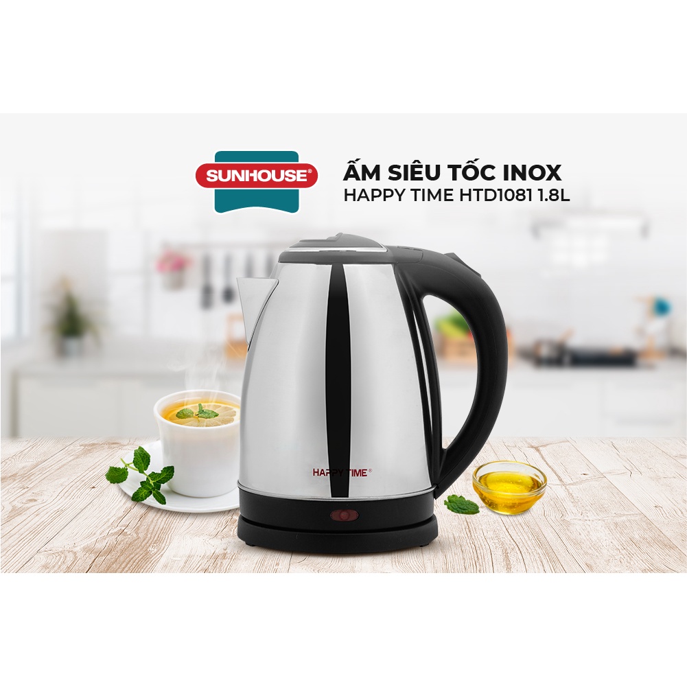 Ấm siêu tốc sunhouse happy time htd1088 sothing xiangwu - bình siêu tốc - ấm điện siêu tốc - ấm đun nước siêu tốc - ấm siêu tốc happy time