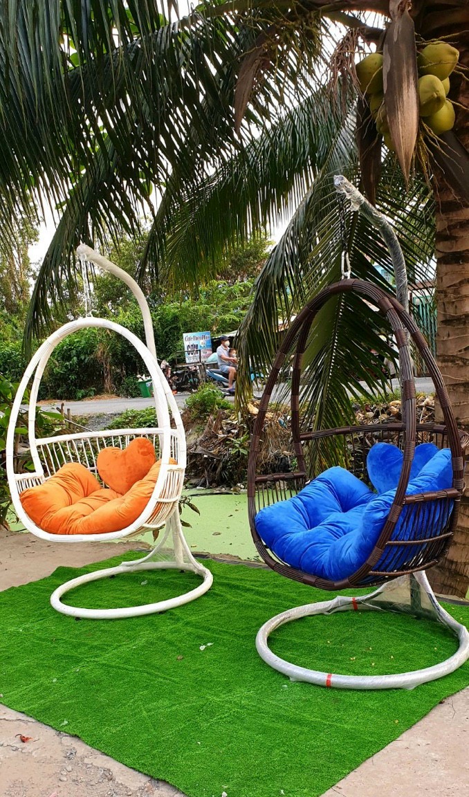 Xích đu sân vườn tổ chim hiện đại sang trọng giá cực rẻ Siêu Thị Nội Thất