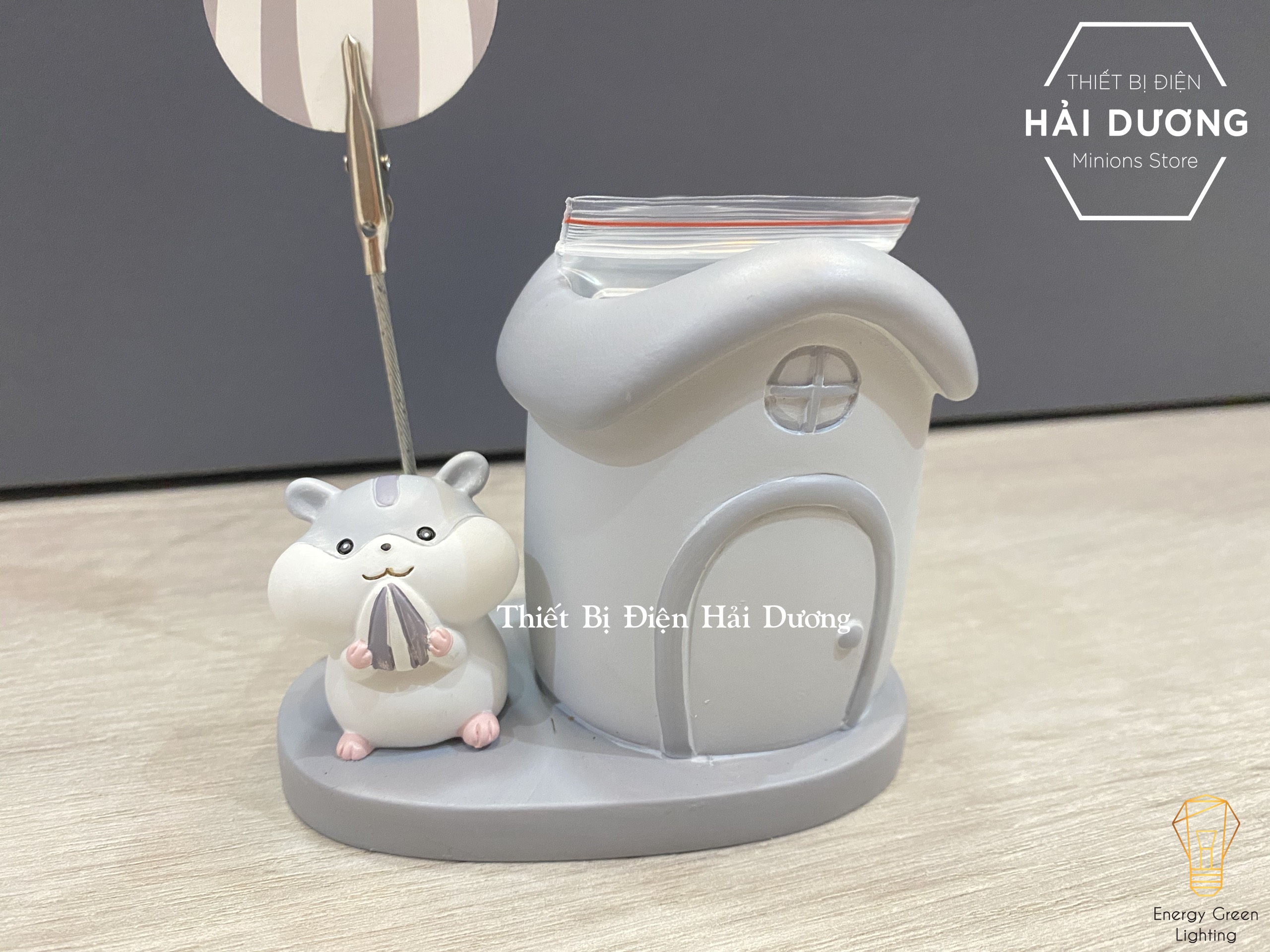 Hộp Đựng Bút Hình Chuột Hồng Chuột Vàng Dễ Thương