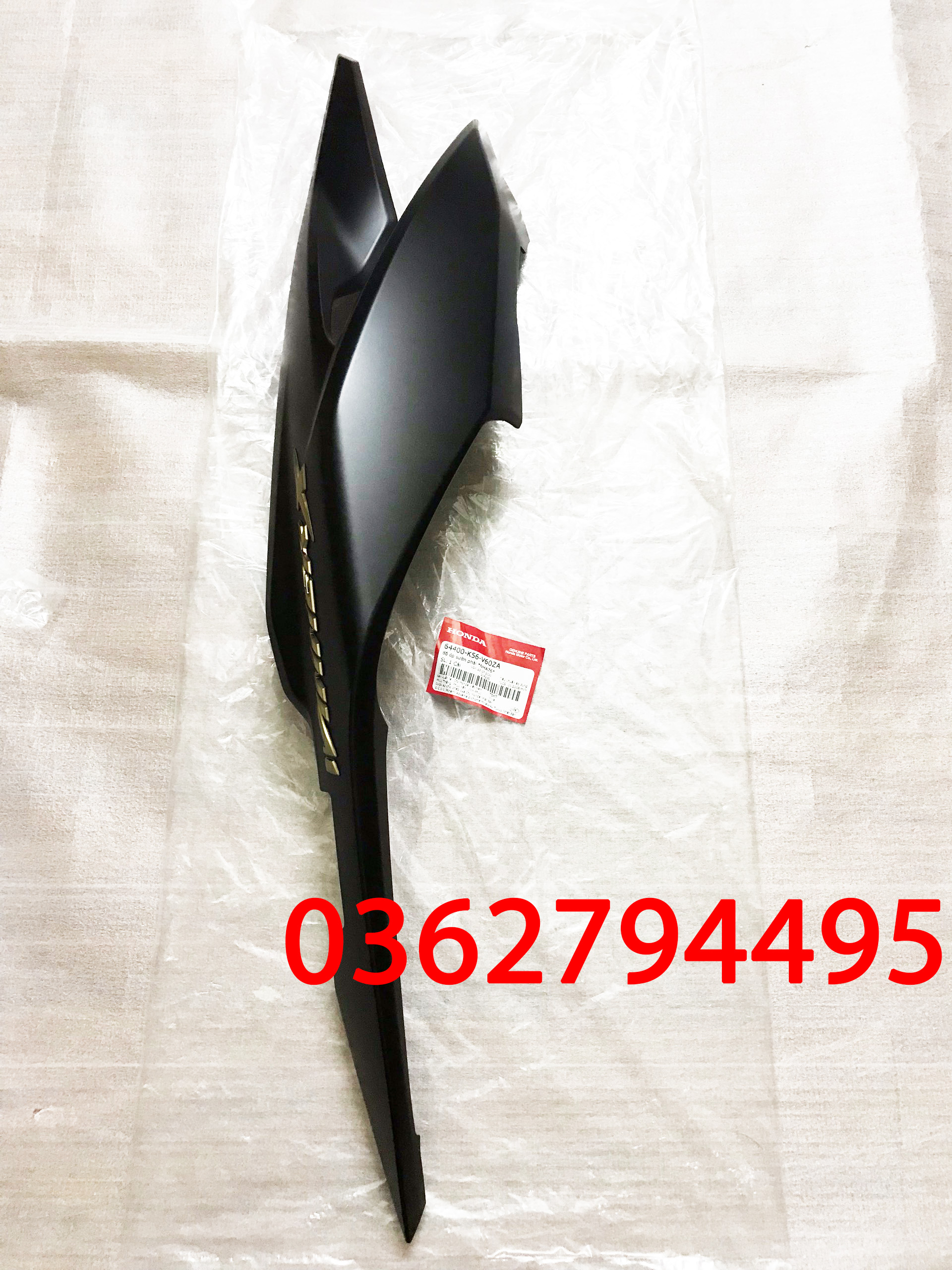 Dàn áo Winner X bản Đen nhám Zin chính hãng Honda