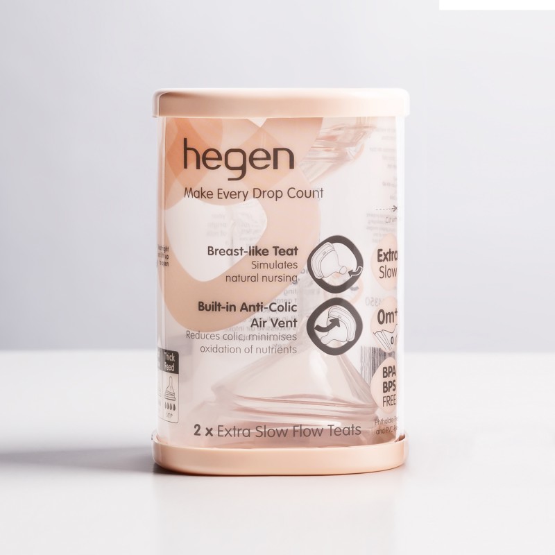 Núm ti Hegen thay thế bình sữa Hegen chính hãng đủ size