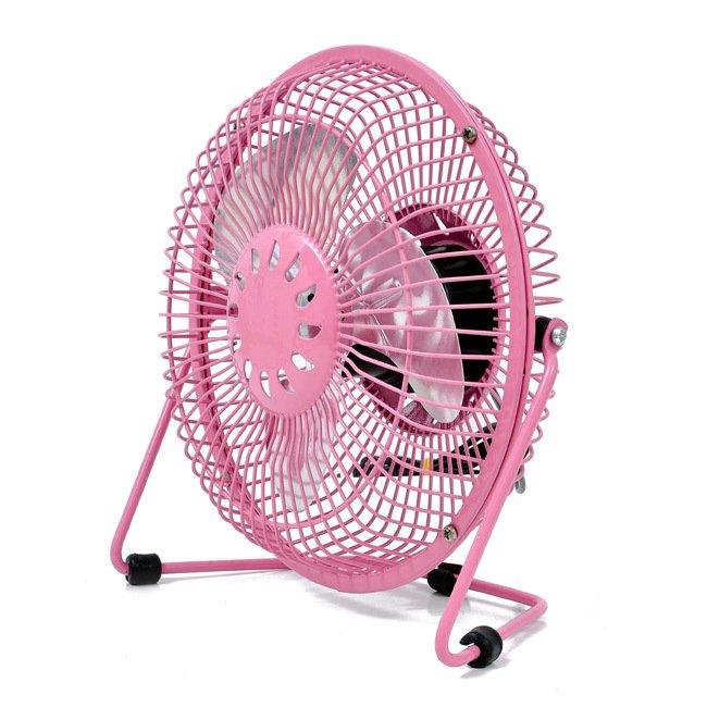 Quạt lồng sắt mini văn phòng tiện dụng(màu ngẫu nhiên)