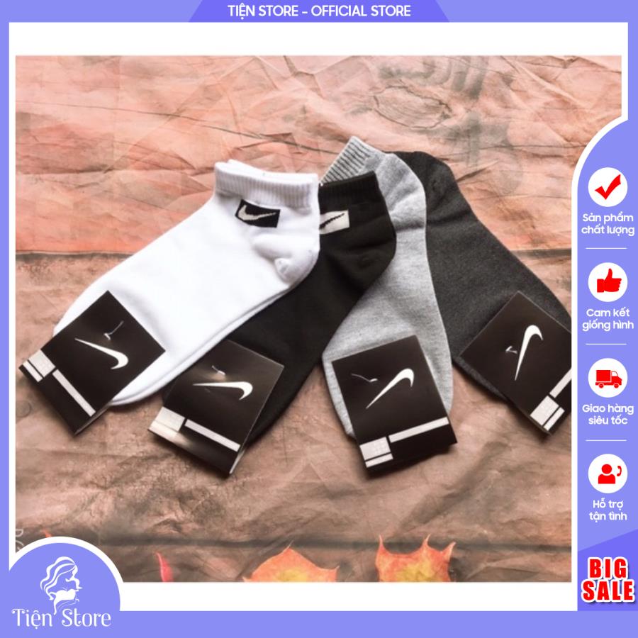 Set 10 Đôi Tất Nam Cổ Ngắn Lưỡi Liềm
