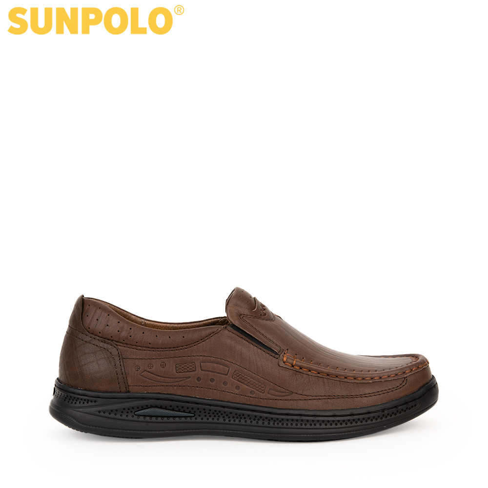 Men Leather Shoes SUNPOLO CS5150