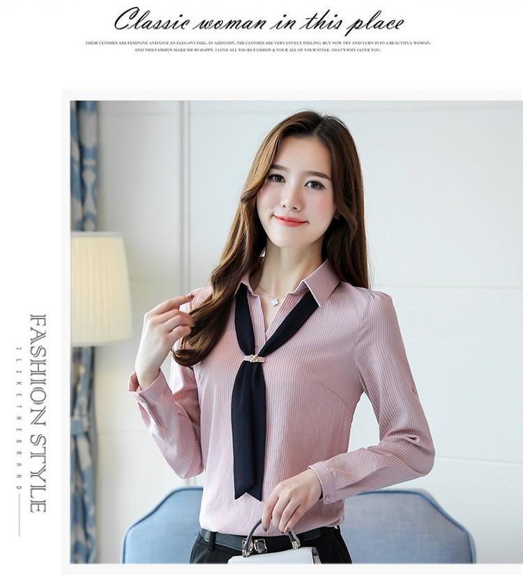 [HCM]Áo sơ mi sọc thắt cavat