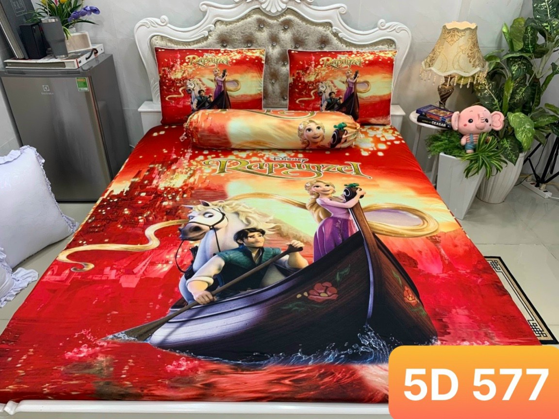 BỘ DRAP THUN Ý 5D CAO CẤP