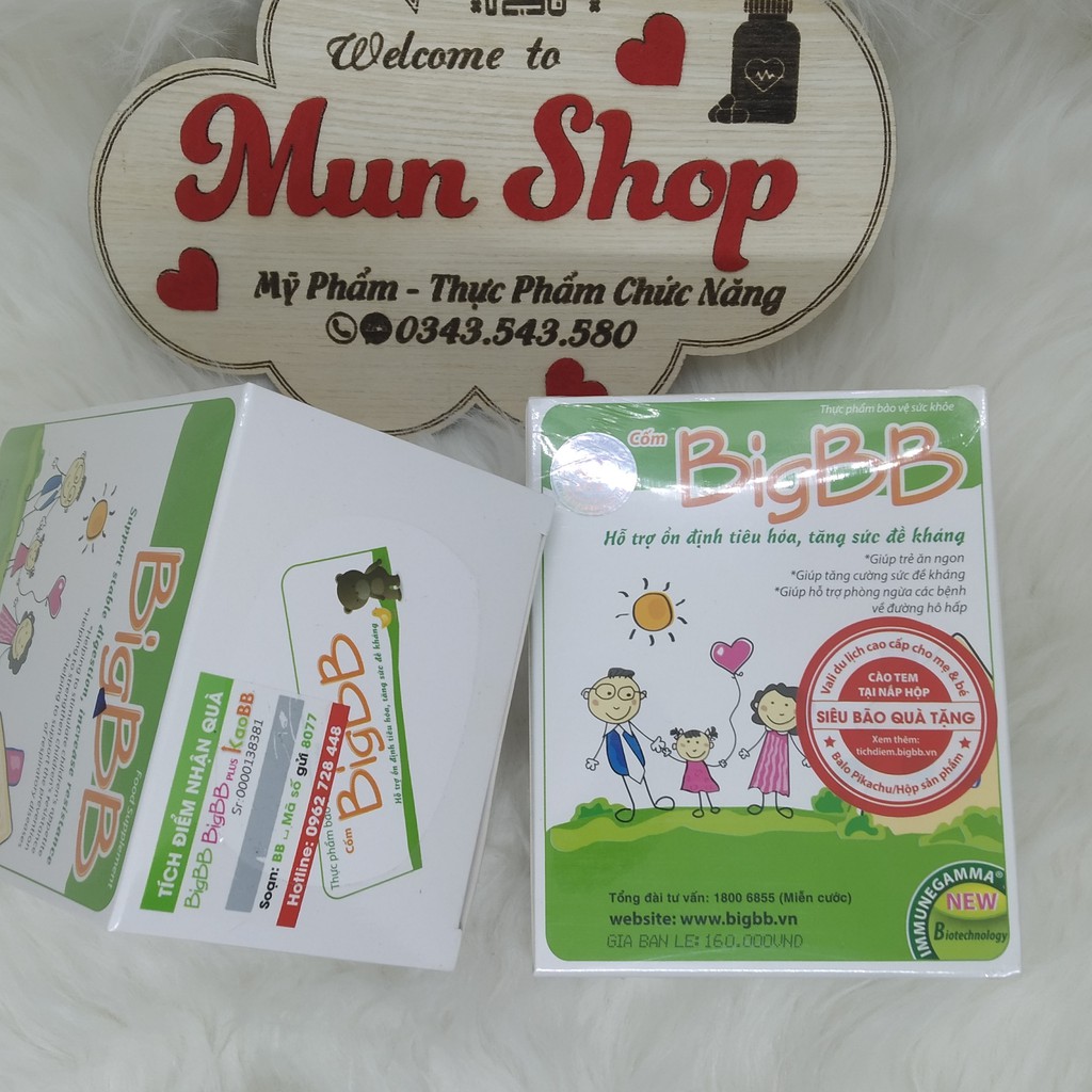 Cốm Bigbb Ổn Định Tiêu Hóa, Tăng Sức Đề Kháng
