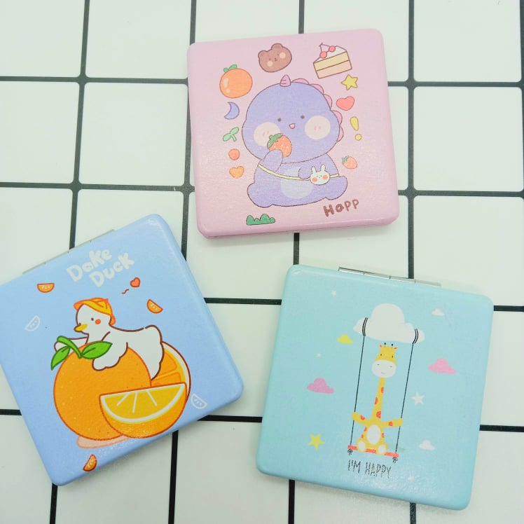 [HCM]Gương Mini 2 Mặt Bỏ Túi Nhỏ Gọn.