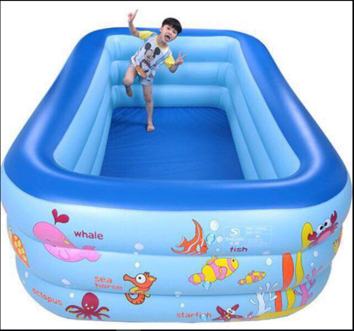 Bể bơi phao 3 tầng 1m8