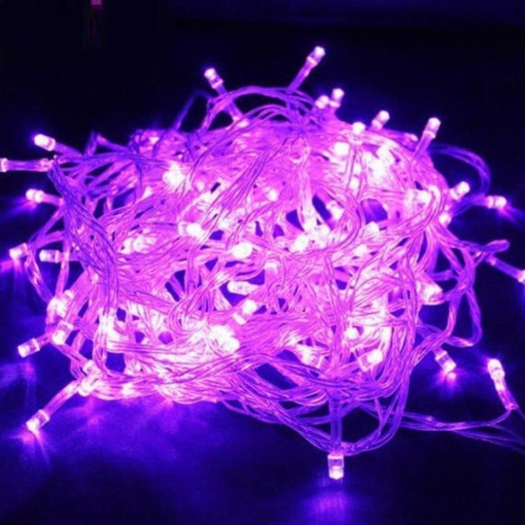 Giá sỉ đèn led dây chớp trang trí noel & tết 5m - đèn nháy 1 màu